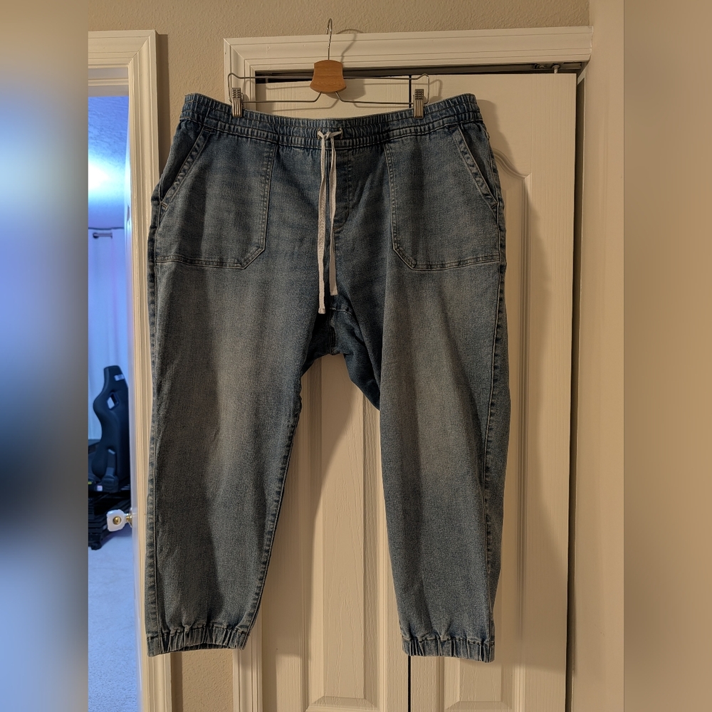 Lane Bryant Women''s Jogger Blue Jeans